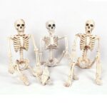 Human Model Skull Full Body Skeleton Figure With Movable Joint Haunted House Props For Party Decoration - 5