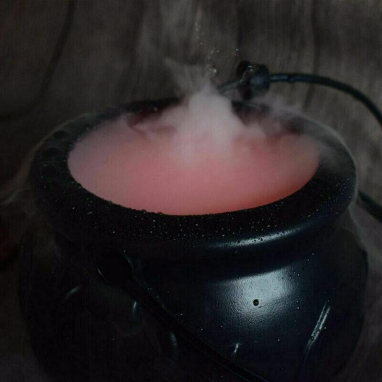 24w Colorchanging Cauldron Fog Machine Smoke Mist Maker Party