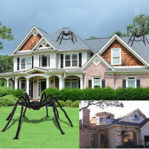 Decoration 150cm Hairy Giant Spider Hanging Prop Haunted House Decor Party Holiday Decorations