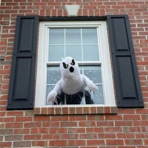Halloween Bumping Broken Crashing Window Ghosts Party Birthday Ghost Decor For Home Indoor Outdoor