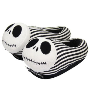 Scary Ghost Slippers Cartoon Nightmare Winter Shoes Mens House Men Family Party
