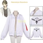 Tokyo Revengers Hanemiya Kazutora Cosplay Costumes White Coat Valhalla Uniform Baseball Mikey Draken Halloween Kids Adults - 3