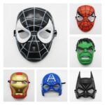 Film Superhero Cosplay Mask Adult Children Pvc Plastic Halloween Makeup Prom Costume Accessories Props - 2