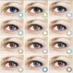 2pcs Pair Colored Contact Lenses Beautiful Pupil Cosplay 3 Tone Series For Natural Eyes Makeup - 6