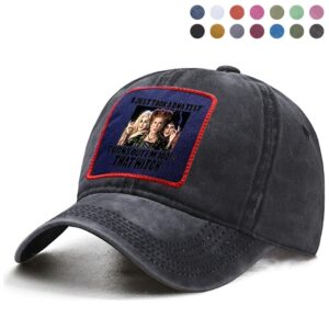 Hocus Pocus I Just A Out 100% Witch Cap Summer Cotton Baseball Hats For Men Women