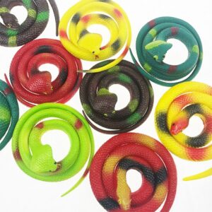 1p High Simulation Toy Snake Soft Cobra Multiple Colors To Choose From Funny Spoof Tool You Scared Fake