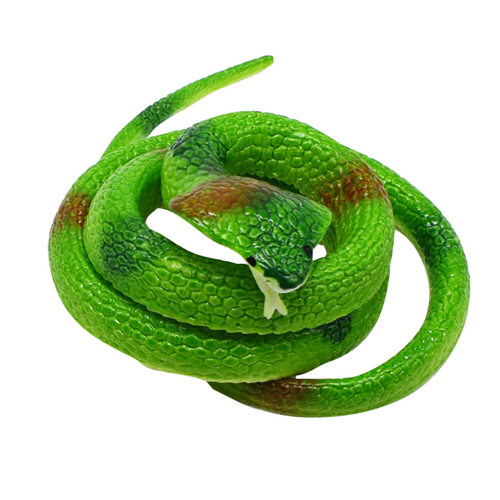 Squishy Animal Toy Educational Learning Toys Rubber Snake Snakes Party Bag Fillers Prop Joke