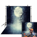 Allenjoy Background Terrible Forest Vintage Moon For A Photo Baby Backdrop Backgrounds Studio