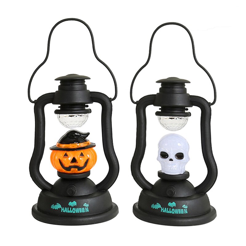 Decorations Colorful Pumpkin Lights Scary Lantern Theme Design Placed Or Up Home - 5