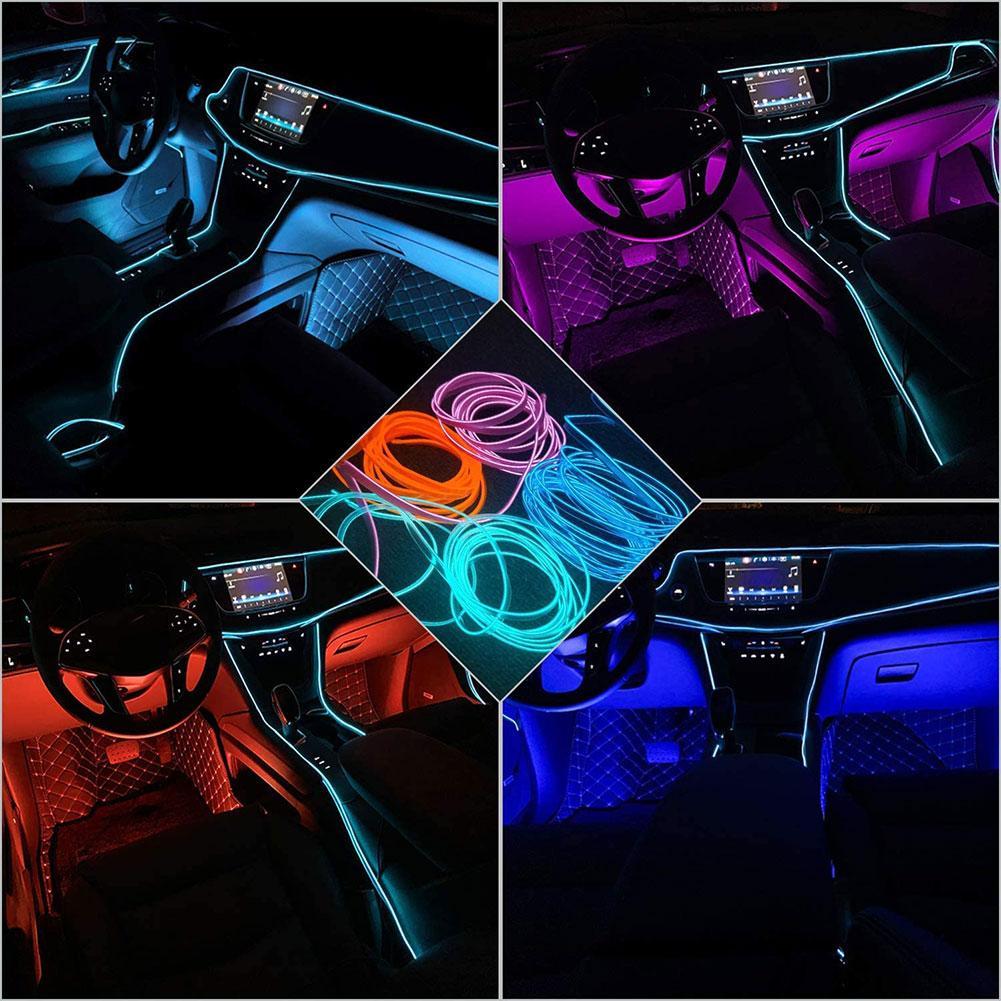 1m Waterproof Led Glow Stick Figure Kit Cool Dressup Christmas Party Performance Props Holiday Strip Lights - 12