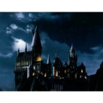 Magic Castle Witch Wizard Backdrop Photography Night Moon Background Sorcerer Party Banner Decors