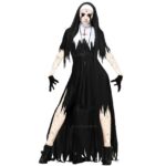 Nun Costumes Woman Black Vampire Terror Sister Scary Costume Horror Carnival Party Masquerade Fancy Dresses For Adults - 2