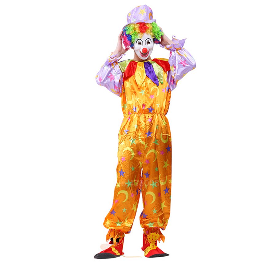 Cosplay Costumes For Adult Clowns Circus Scary Horror Carnival Party Masquerade Disguise Stage Performance Clothing - 6