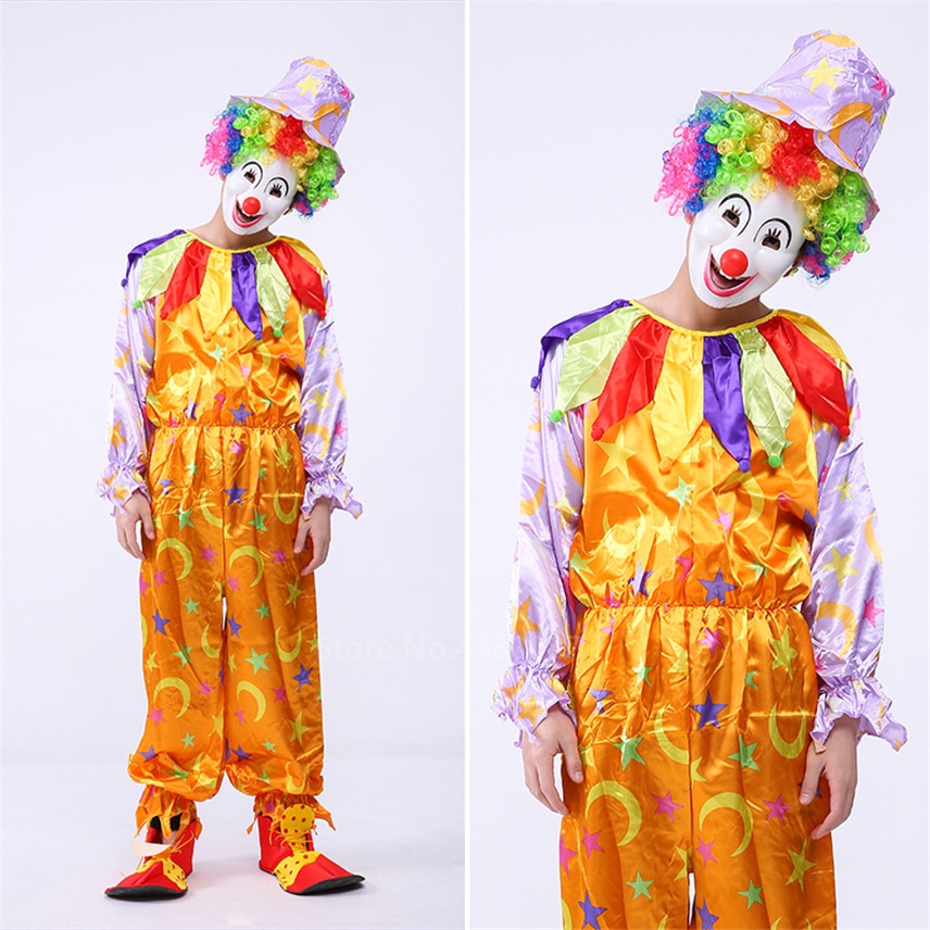 Cosplay Costumes For Adult Clowns Circus Scary Horror Carnival Party Masquerade Disguise Stage Performance Clothing - 3
