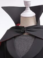 Boys 4piece Halloween Gentleman Style Outfit Set With Mask Cape - 4