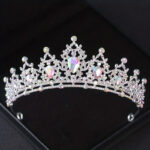 Princess Pearl Crown Headband Butterfly Hair Accessory For Party Gifts - 14