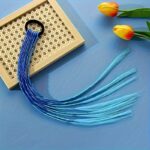 Girls Gradient Color Braided Pigtail Wig Elastic Hair Extension Accessory - 19