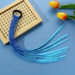 Girls Gradient Color Braided Pigtail Wig Elastic Hair Extension Accessory - 25