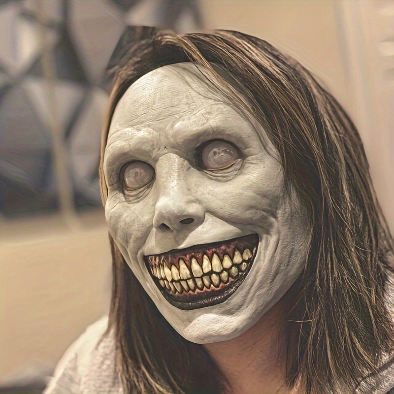 Halloween Full Face Latex Mask Creepy Spooky Costume Party Prop For Cosplay - 9