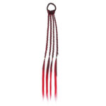 Kids Princess Braid Wig Hair Ties Colorful Elastic Hair Accessories Gift - 9