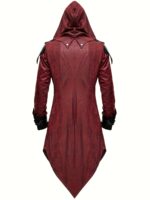 Authentic Medieval Gothic Assassin Cosplay Coat Vintage European Style - 3