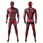 Unisex Deadpool Fullbody Spandex Costume For Halloween Cosplay Party