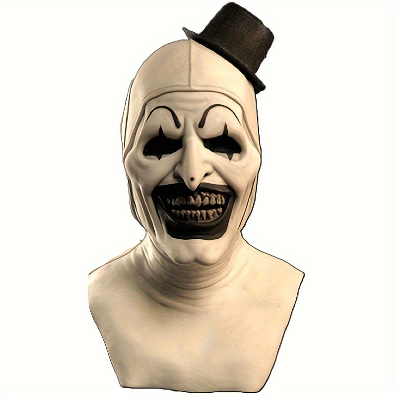 Halloween Horror Clown Latex Mask For Cosplay Party Decor Stage Props - 2