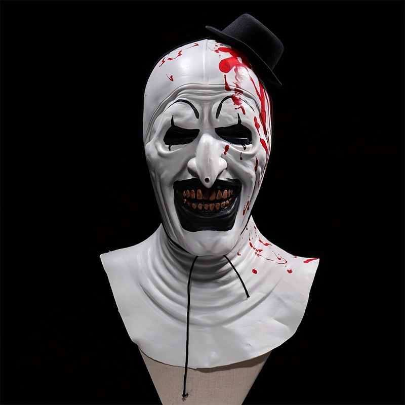 Halloween Horror Clown Latex Mask For Cosplay Party Decor Stage Props - 5