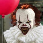 Mens Scary Clown Latex Mask For Halloween Cosplay Horror Parties - 2