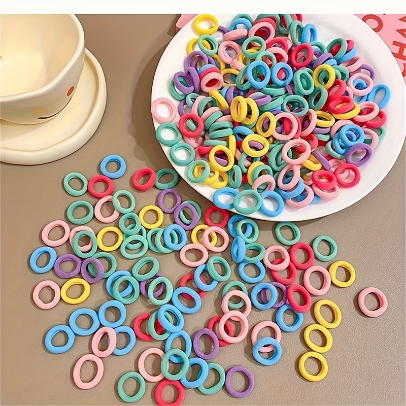 Versatile Hair Ties For Girls Durable And Assorted Colors 100200pcs - 2