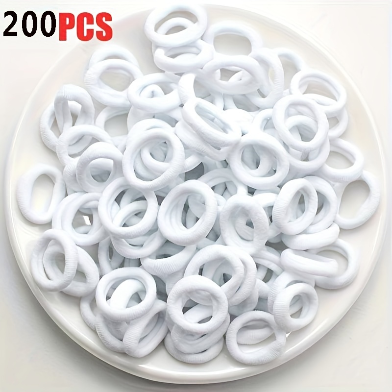 Versatile Hair Ties For Girls Durable And Assorted Colors 100200pcs - 11