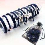 Fairythemed Pearl Hair Ties 12pcs Elastic Elegant Trendy Accessories For Girls - 17