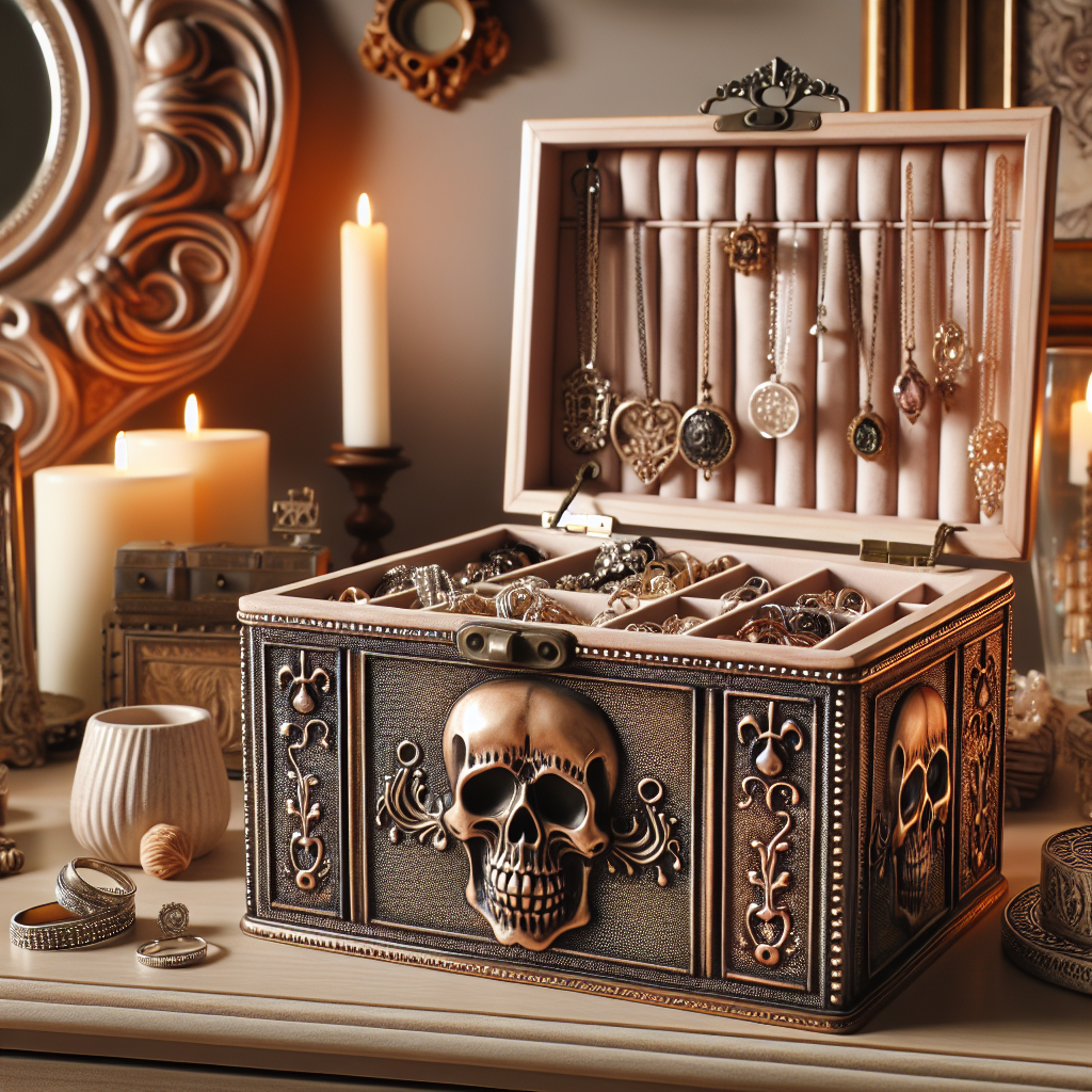 The Functional Decorative Box: Keeping Your Rings and Chains Organized  