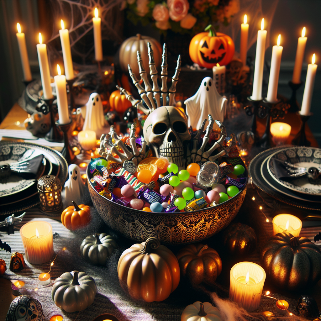 Transform Your Space with Unique Halloween Candy Bowl Decorations for Spooky Parties  