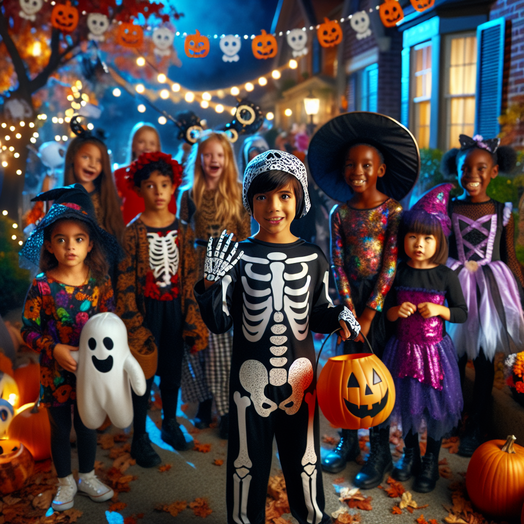 Unleashing Creativity: Unique Kids Costumes Featuring Skeleton and Spider Themes  
