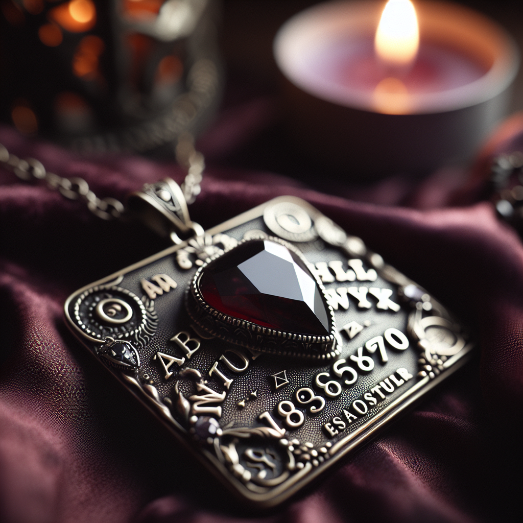 Exploring the Allure of Unique Gothic Witch Pendants Inspired by Ouija Boards  