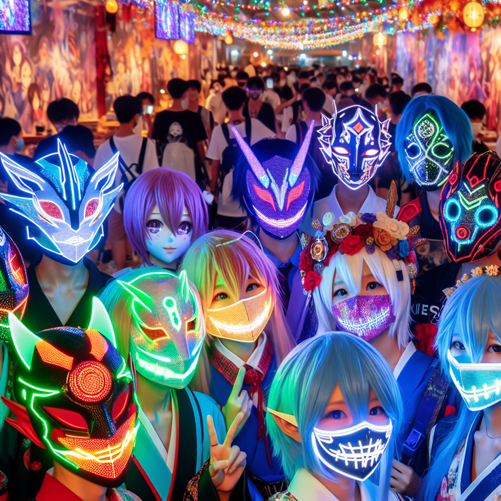 Making a Statement at Conventions and Halloween Celebrations with Unique Cosplay Masks  