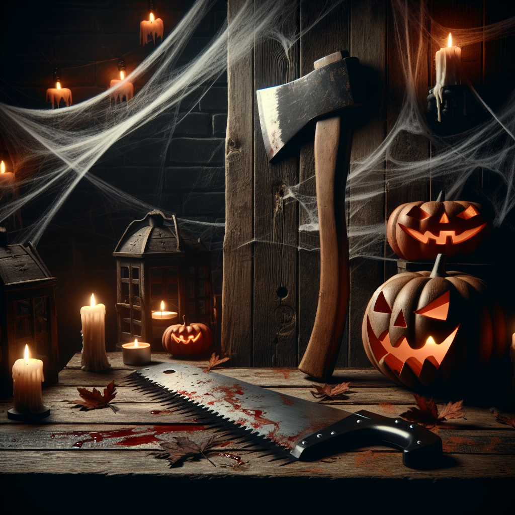 Spooky Decorations: Transform Your Space with Axe and Saw for Halloween Events  