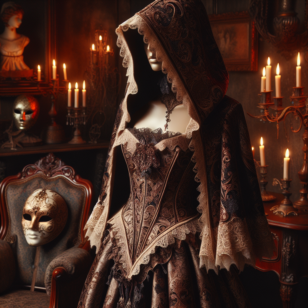 The Allure of the Victorian Masquerade Hooded Cloak: A Historical Perspective  