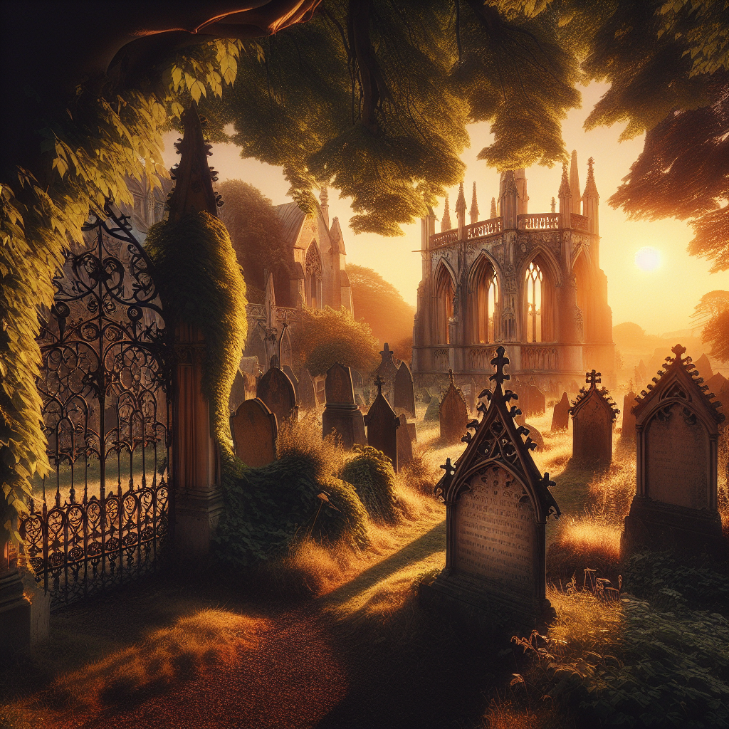Exploring the Allure of Gothic Cemetery Photography Backdrops for Themed Shoots   Exploring the Allure of Gothic Cemetery Photography Backdrops for Themed Shoots