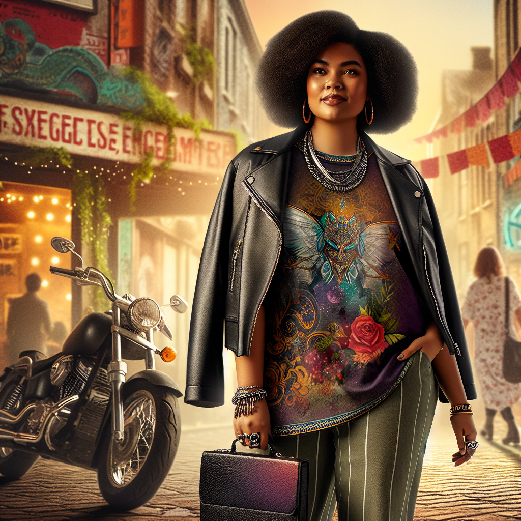 Fashionable Plus Size Biker Attire: Stand Out at Unique Style Events  