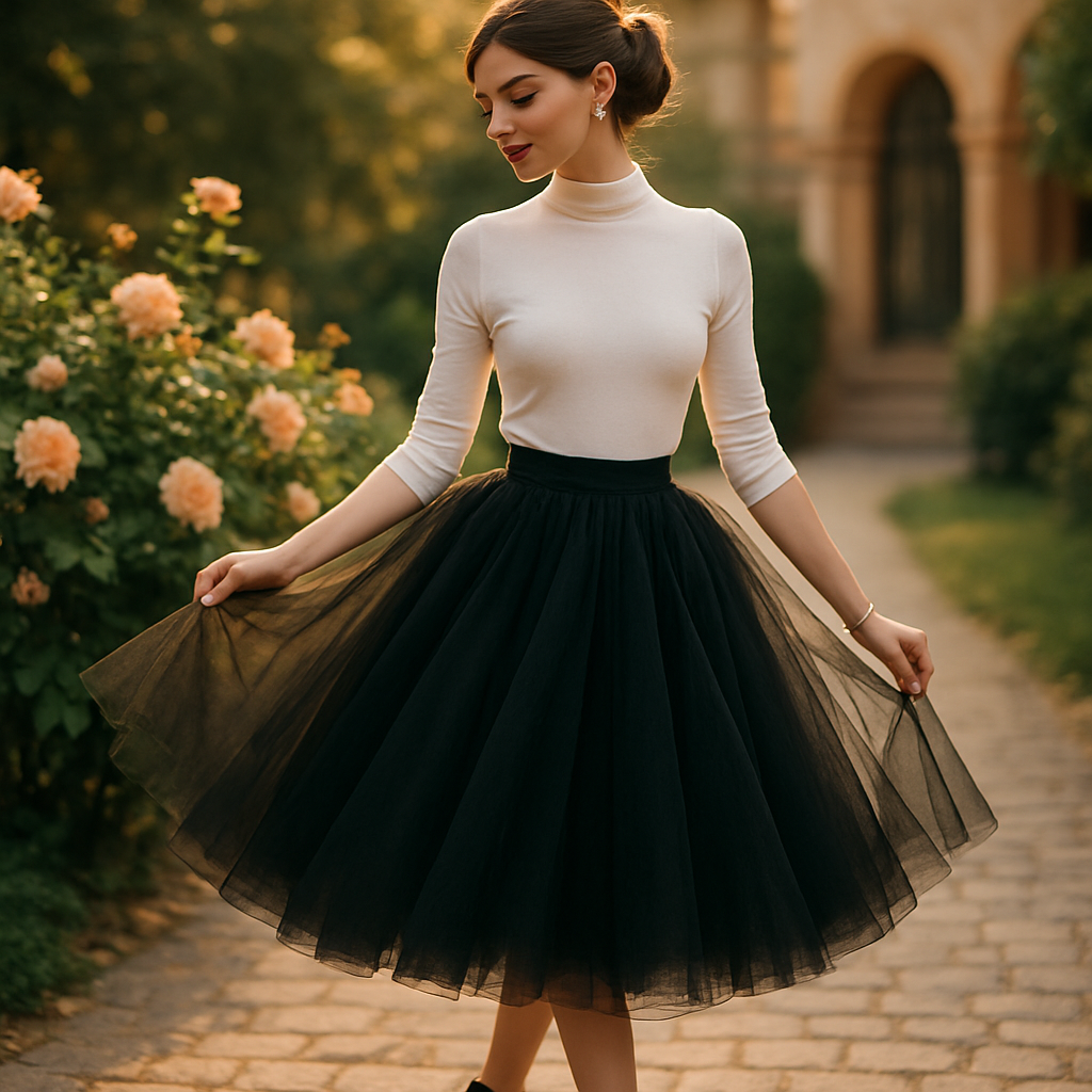 Exploring the Allure of a Vintage-inspired Black Tulle Tutu Skirt for Elegant Occasions Exploring the Allure of a Vintage-inspired Black Tulle Tutu Skirt for Elegant Occasions