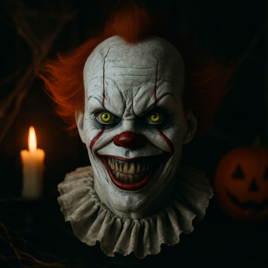 Exploring the Eerie Clown Aesthetic: The Allure of Stephen King-Inspired Horror Clown Masks  