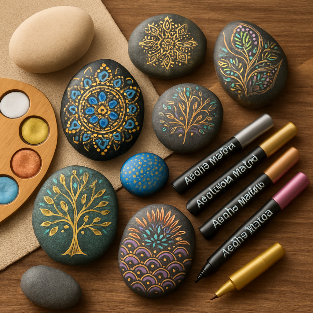 Exploring the Best Metallic Acrylic Paint Markers for Rock Painting Exploring the Best Metallic Acrylic Paint Markers for Rock Painting