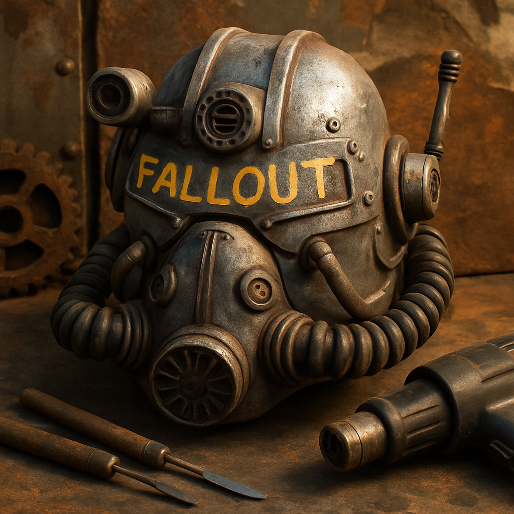 The Artistry and Craftsmanship Behind Handmade Fallout Helmets  