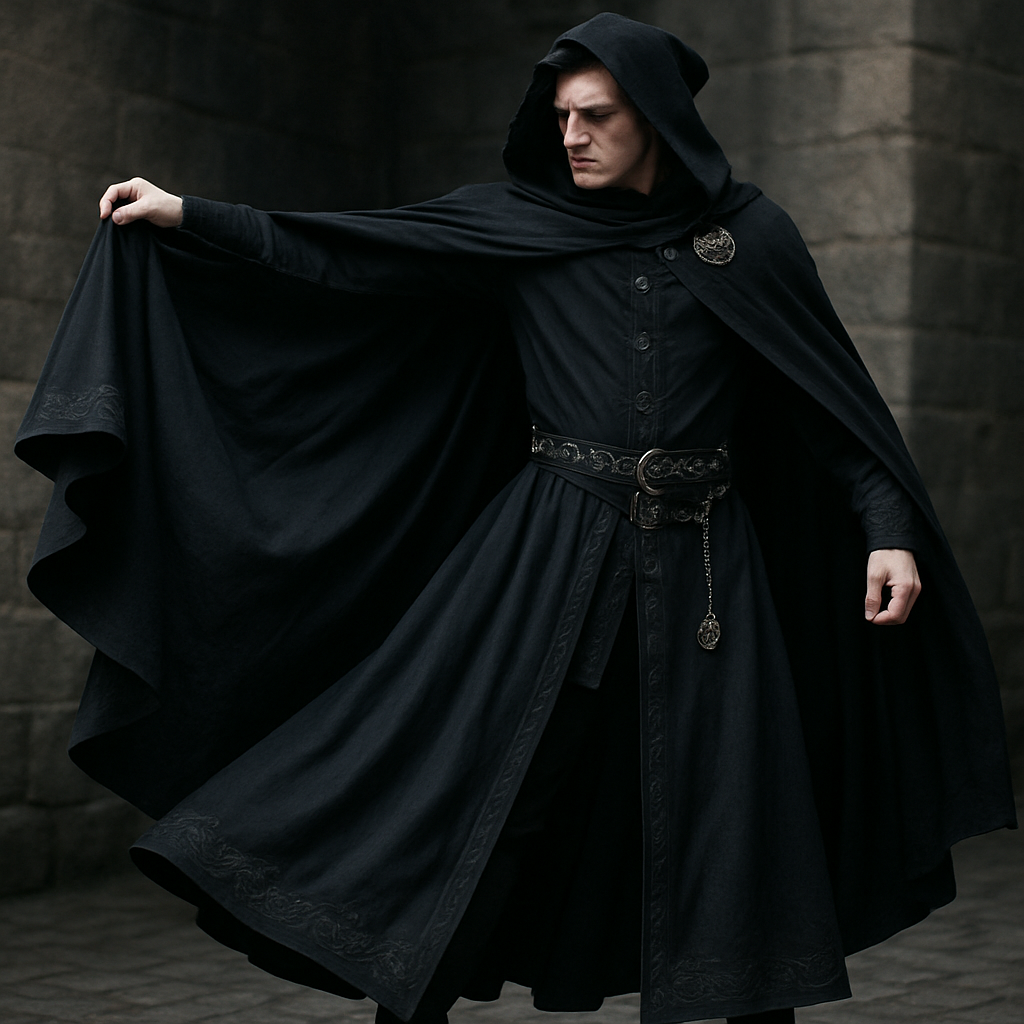 Craftsmanship and Detail: Exploring the Intricate Design Features of the Long Knight Cloak Craftsmanship and Detail: Exploring the Intricate Design Features of the Long Knight Cloak