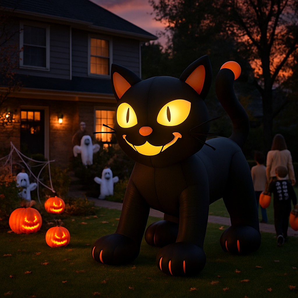 Why a Large Inflatable Black Cat is the Ultimate Halloween Decoration Why a Large Inflatable Black Cat is the Ultimate Halloween Decoration