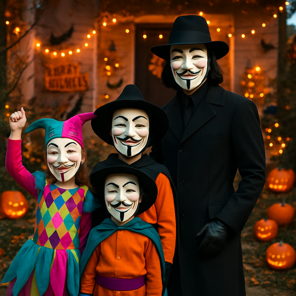 Creative Ways to Style a V For Vendetta Mask for Kids and Adults Creative Ways to Style a V For Vendetta Mask for Kids and Adults